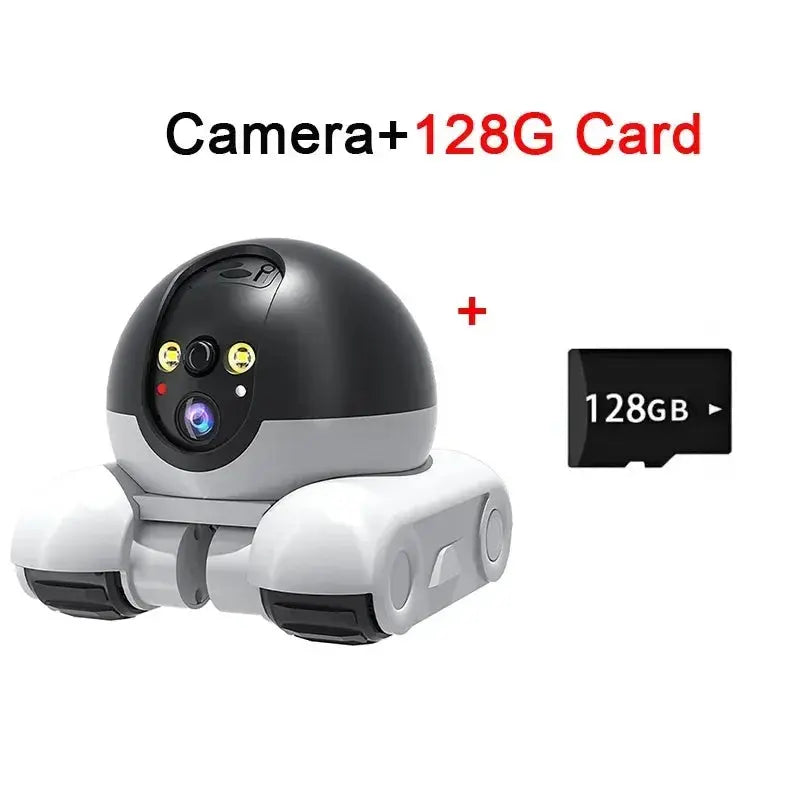 1080P HD WiFi IP Surveillance Camera with PTZ Auto Tracking for Baby and Pet Monitoring in Smart Homes