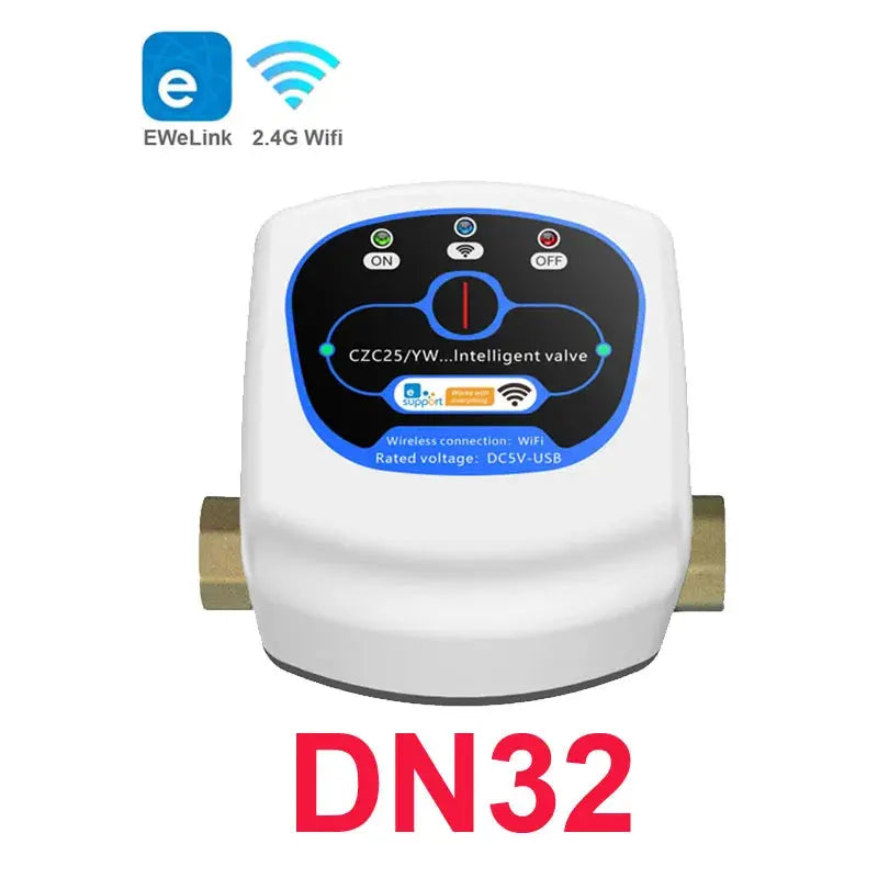 Smart Wireless Water Valve with Timer Automation