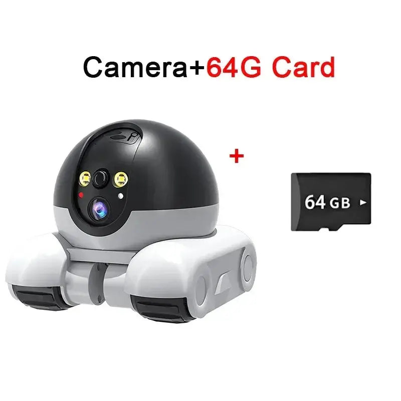 1080P HD WiFi IP Surveillance Camera with PTZ Auto Tracking for Baby and Pet Monitoring in Smart Homes