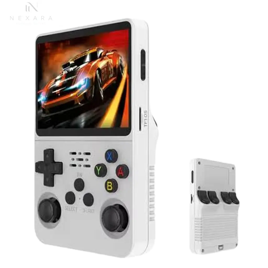 128GB R36S Retro Handheld Video Game Console 10,000 Classic Games Nexara Living