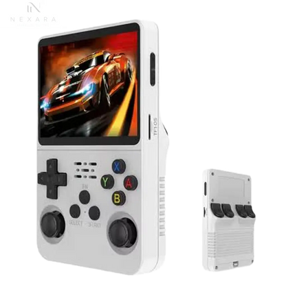 128GB R36S Retro Handheld Video Game Console 10,000 Classic Games Nexara Living