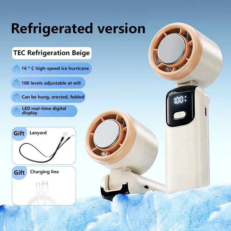 Xiaomi High-Speed Handheld Electric Fan with Turbo Functionality