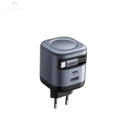 45W Gan Retractable Cable Charger Nexara Living