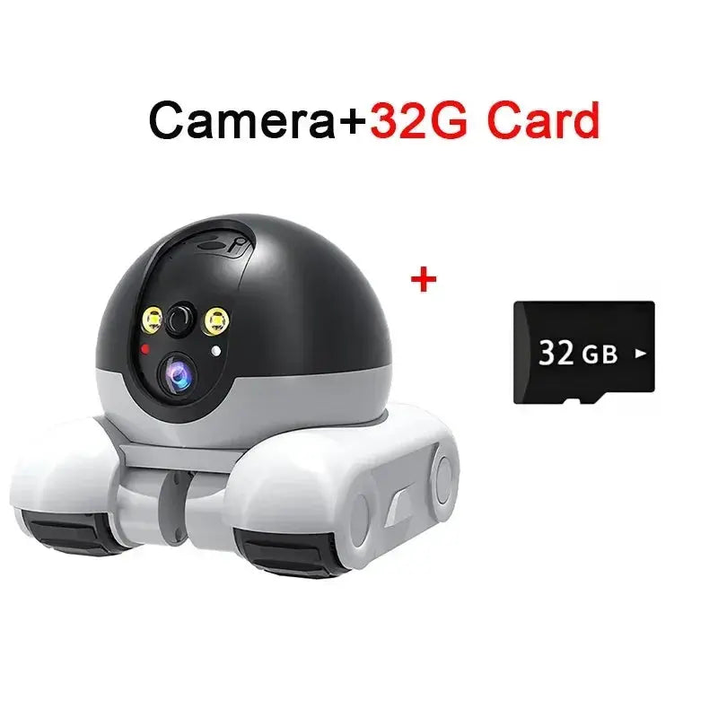 1080P HD WiFi IP Surveillance Camera with PTZ Auto Tracking for Baby and Pet Monitoring in Smart Homes