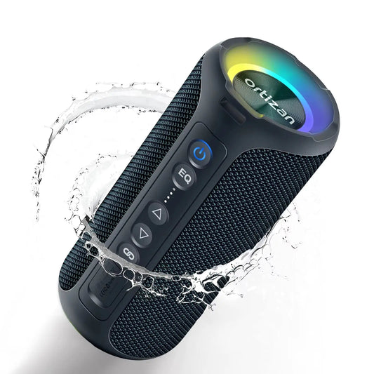 40W Portable Bluetooth Speakers with Enhanced Bass, 30-Hour Battery Life, IP7 Waterproof Rating
