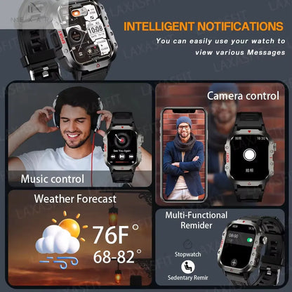 Advanced Smart Watch with 2.01" HD Display, Bluetooth Connectivity, Voice Calling, Multi-Sport Tracking, and Comprehensive Health Monitoring