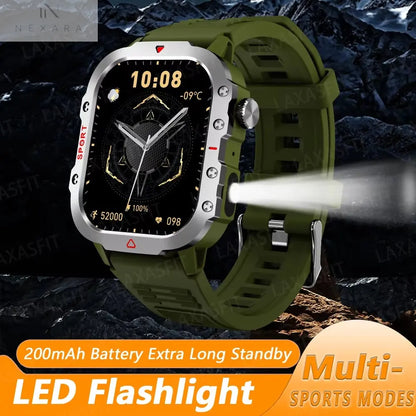 Advanced Smart Watch with 2.01" HD Display, Bluetooth Connectivity, Voice Calling, Multi-Sport Tracking, and Comprehensive Health Monitoring