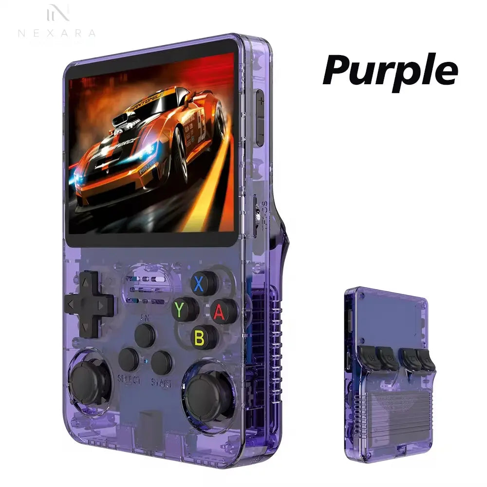 Discover the 128GB R36S Retro Handheld Video Game Console: Immerse Yourself in 10,000 Classic Games with a 3.5-Inch IPS Display and Linux Operating System