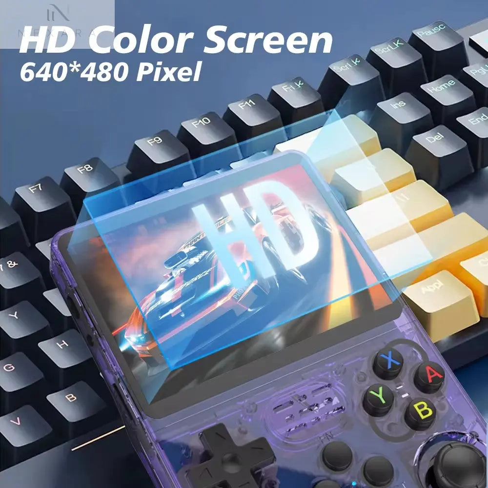 Discover the 128GB R36S Retro Handheld Video Game Console: Immerse Yourself in 10,000 Classic Games with a 3.5-Inch IPS Display and Linux Operating System