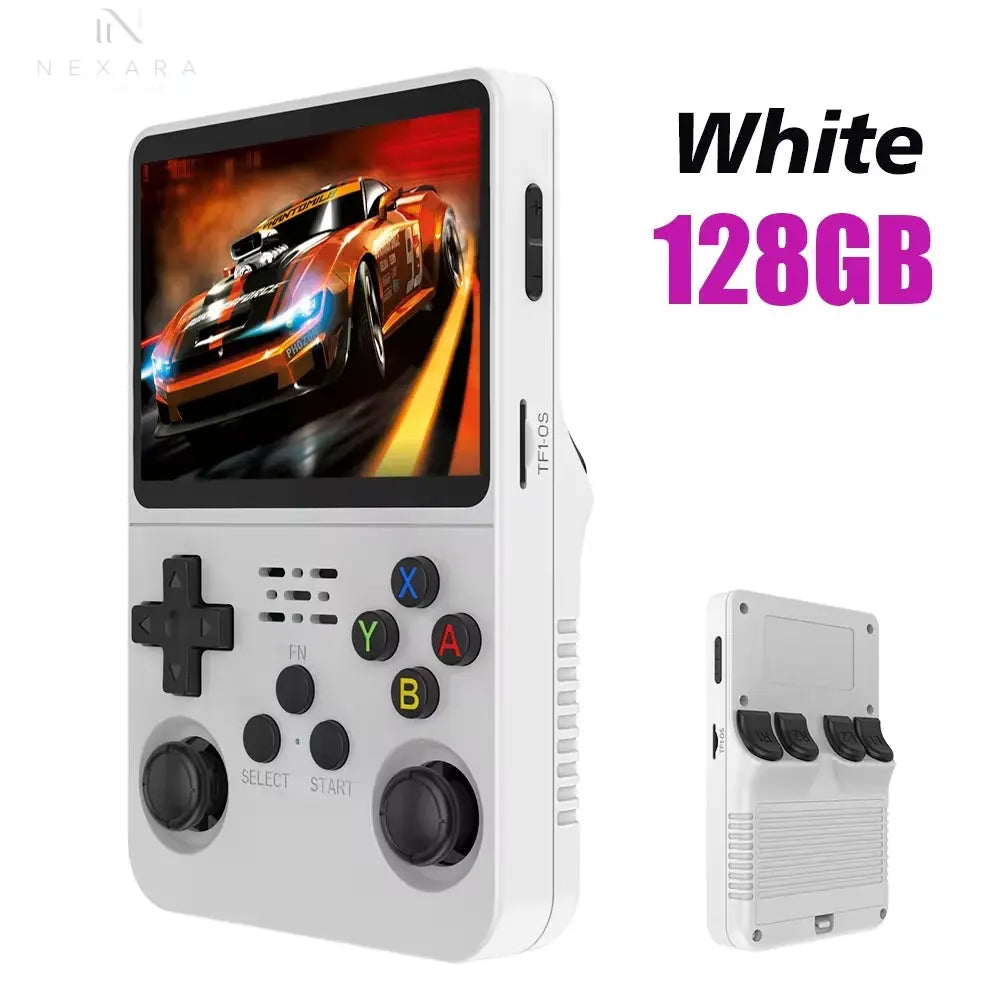 Discover the 128GB R36S Retro Handheld Video Game Console: Immerse Yourself in 10,000 Classic Games with a 3.5-Inch IPS Display and Linux Operating System