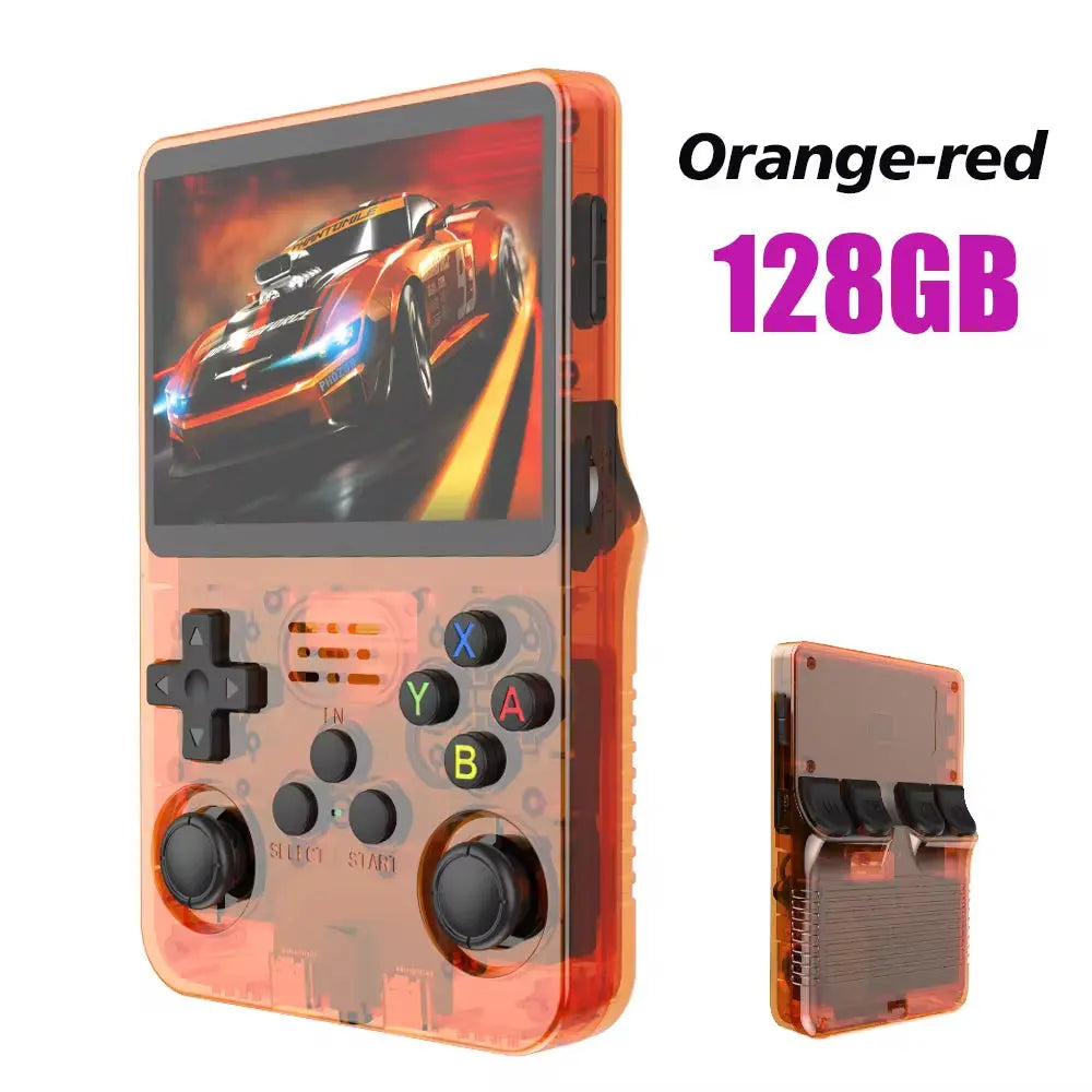 Discover the 128GB R36S Retro Handheld Video Game Console: Immerse Yourself in 10,000 Classic Games with a 3.5-Inch IPS Display and Linux Operating System