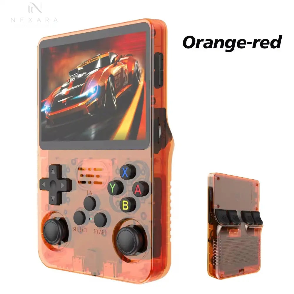 Discover the 128GB R36S Retro Handheld Video Game Console: Immerse Yourself in 10,000 Classic Games with a 3.5-Inch IPS Display and Linux Operating System