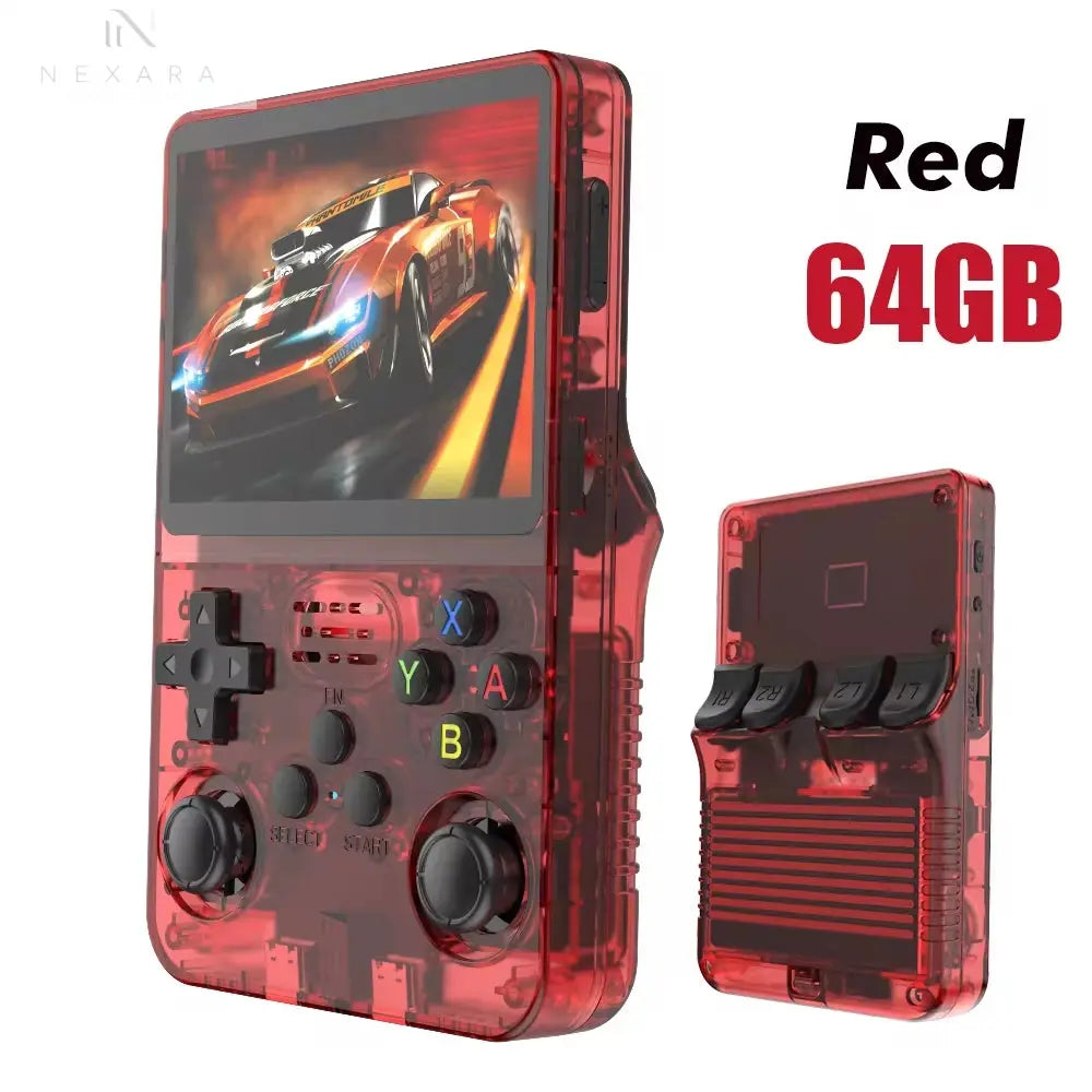 Discover the 128GB R36S Retro Handheld Video Game Console: Immerse Yourself in 10,000 Classic Games with a 3.5-Inch IPS Display and Linux Operating System
