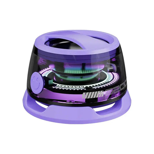 G200 Mini Bluetooth Speaker: Portable Audio with Magnetic Design, RGB Lighting, and Integrated Phone Holder for Mobile Devices and Computers