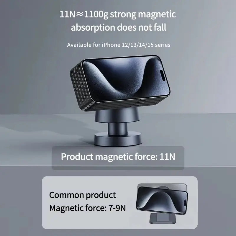 Magnetic 4-in-1 Wireless Charging Stand for MagSafe iPhone 12-16, Apple Watch Series 8-9, and AirPods Pro with Integrated Night Light - Fast and Efficient Charging Solution