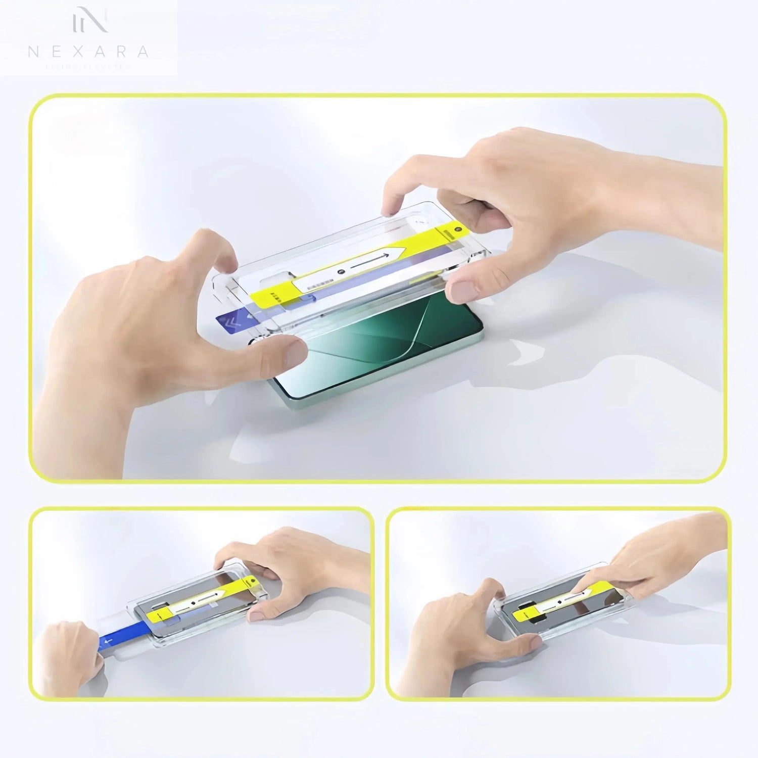 Premium Tempered Glass Screen Protector for Google Pixel 9XL, 9, 8A, 6A, 7, 7A, 8, 8A, 9A Pro 5G with Effortless Auto Installation and Dust Removal Kit