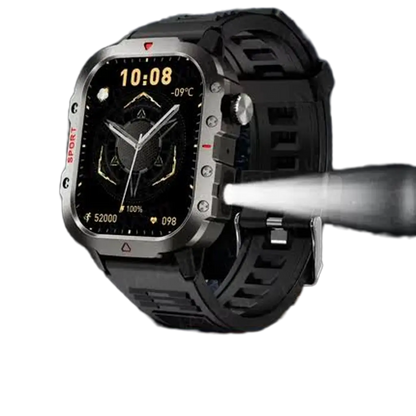 Smart Watch with 2.01" High-Definition Display, Bluetooth, Voice Assistant Nexara Living
