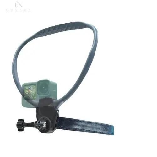 Travel Neck Magnetic Bracket Holder - Versatile Shockproof Mount for GoPro and iPhone 16