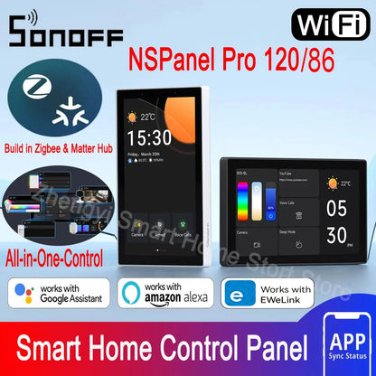 NSPANEL Pro 120/86 Wifi Smart Home Control Panel
