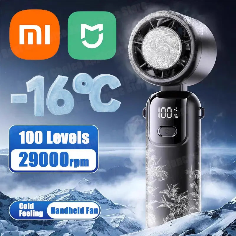 Xiaomi High-Speed Handheld Electric Fan with Turbo Functionality